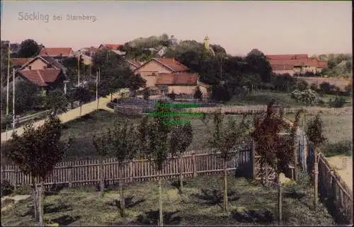 165989 AK Söcking bei Starnberg 1908