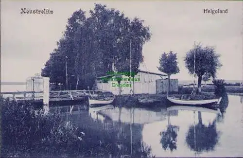 165971 AK Neustrelitz Helgoland um 1910