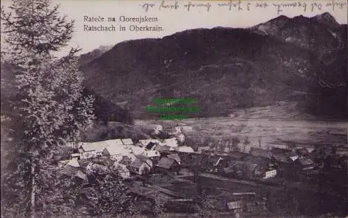 165962 AK Ratece na Gorenjskem Ratschach in Oberkrain Slowenien 1908