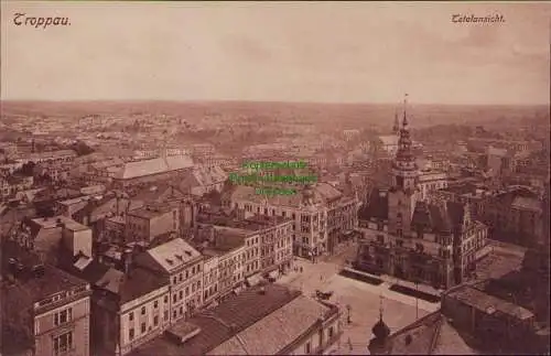 165966 AK Opava Troppau Totalansicht um 1910