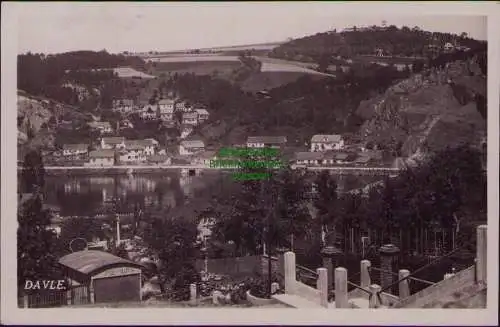 163159 AK Davle Dawle an der  Moldau 1940 Fotokarte