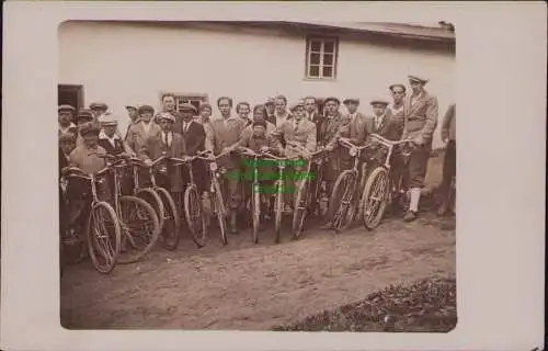 163162 AK Chrastava Kratzau Böhmen 1932 Kunstradfahrer des Radfahrer Vereins