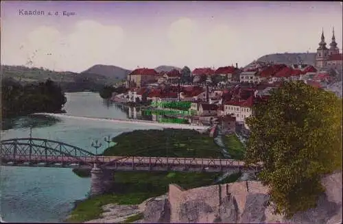 163061 AK Kaaden a. d. Eger Kadan 1915