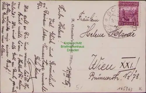 165963 AK Zöptau Peterdorf Nordmähren 1929