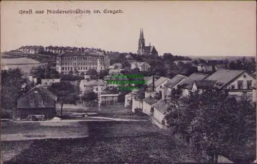 163130 AK Niederwürschnitz Erzgebirge 1926