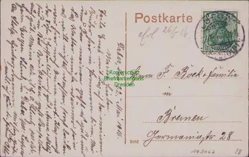 163067 AK Stolp i. Pom. 1916 Partie an der Stolpe