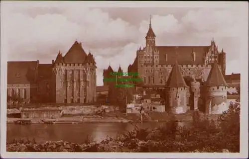 167116 AK Marienburg Wpr. um 1925 Haupthaus des Deutschen Ritterordens