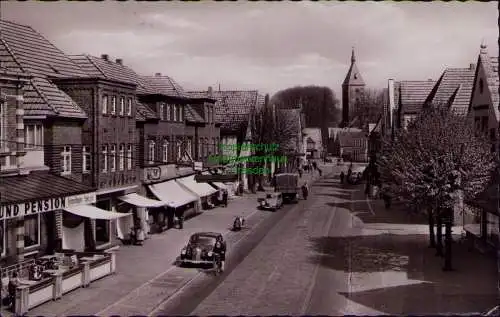 167145 AK Wildeshausen  Oldenburg 1959 Westerstrasse Pension Drogerie Kirche