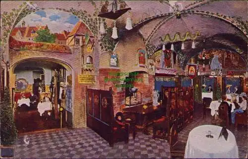 167126 AK Dresden 1918 Schössergasse 6 Klosterkeller Weinrestaurant Rebstock
