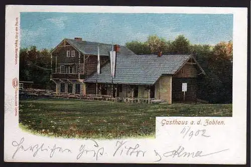 58740 AK Zobten am Berge Bz. Breslau 1902 Gasthaus