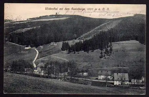 58772 AK Wildenthal Erzg. Auersberg 1915