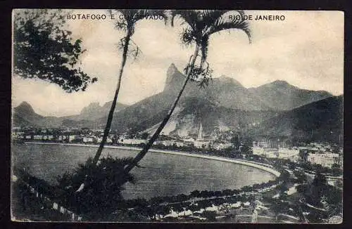 58778 AK Rio de Janeiro Botafogo E Corcovado 1926
