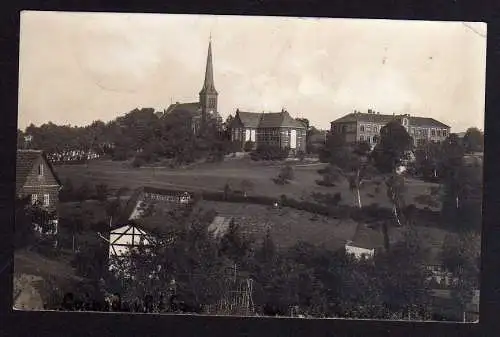 58783 AK Cainsdorf Zwickau Kirche Schule um 1930