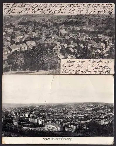 58835 2 AK Hagen i. Westf. Panorama v. Goldberg 1904/07