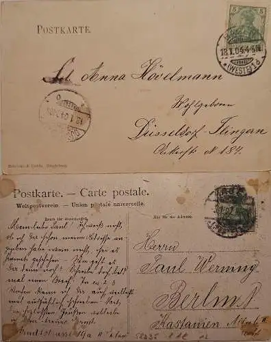 58835 2 AK Hagen i. Westf. Panorama v. Goldberg 1904/07