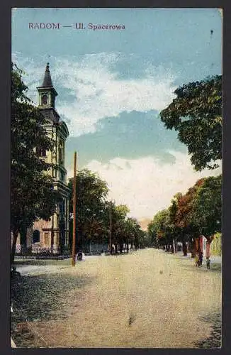 58881 AK Radom 1917 Ul. Spacerowa Feldpost