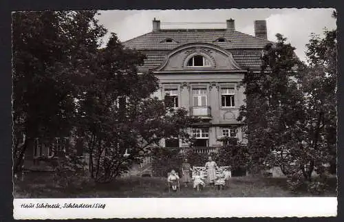 58900 AK Schladern Sieg Haus Schöneck um 1970
