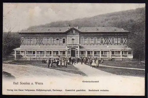 58946 AK Bad Sooden a. Werra Kinderheilanstalt 1907