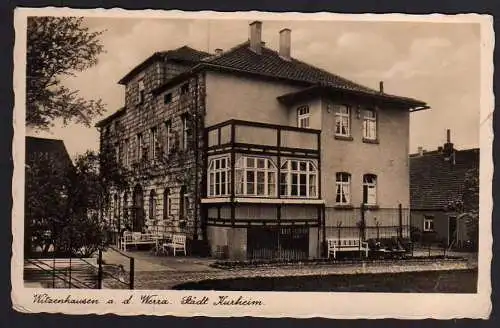 58948 AK Witzenhausen a.d. Werra Städt. Kurheim 1940