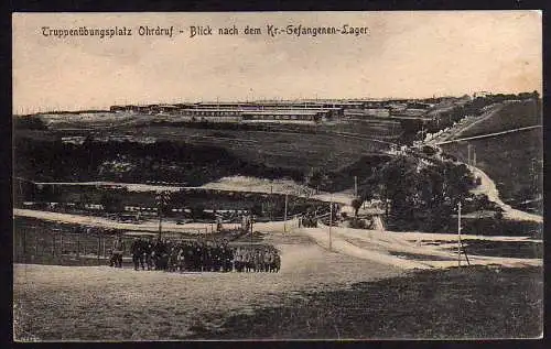 58953 AK Ohrdruf 1916 Truppenübungsplatz Gefangenen Lag