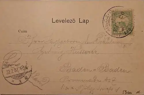 59111 AK Iglo varos latkepe 1901 Spišská Nová Ves Ostslowakei