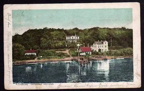 59130 AK Flensburg Ostseebad Kollund 1905