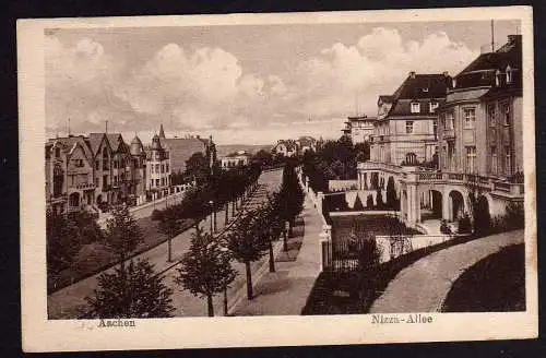 59256 AK Aachen Nizza Allee 1918