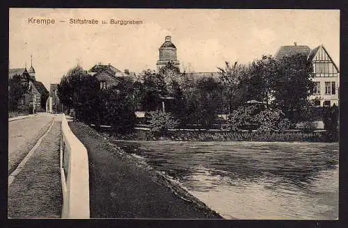 59257 AK Krempe Stiftstraße Burggraben 1918