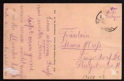 59258 AK Krempe Turnhalle um 1920
