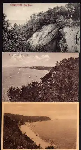59273 AK Georgenswalde Samland Blaue Rinne 1916 Götterblick Strand 1917