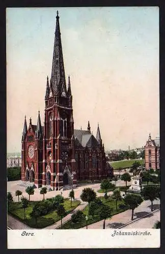 59274 AK Gera Johanniskirche um 1905