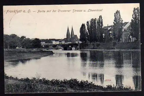 59318 AK Frankfurt Oder 1909 Crossener Str. Löweninsel