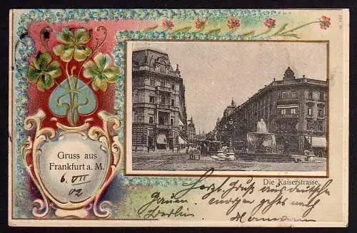 59319 AK Frankfurt a. Main 1902 Die Kaiserstrasse