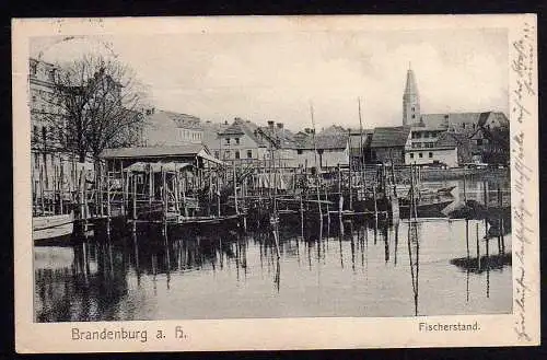59321 AK Brandenburg a.H. Fischerstand 1908