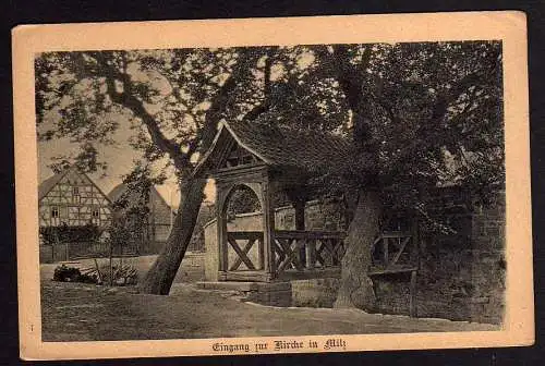 59340 AK Milz Eingang zur Kirche Meiningen