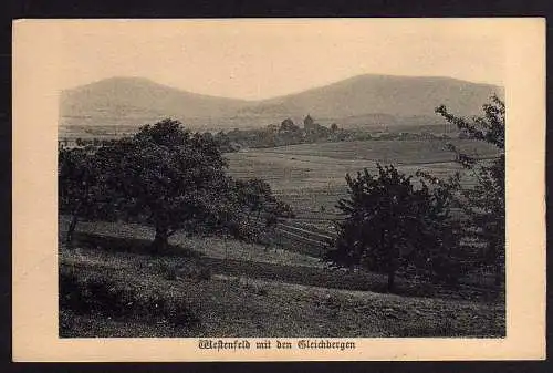 59347 AK Westenfeld mit den Gleichbergen