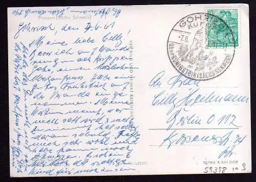 59398 AK Prossen Sächs. Schweiz