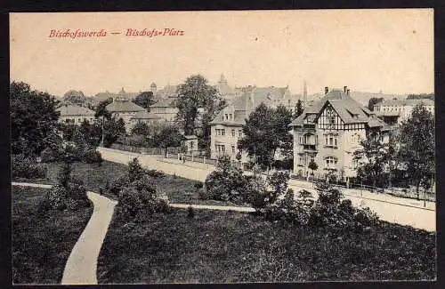 59436 AK Bischofswerda Bischofs Platz um 1910
