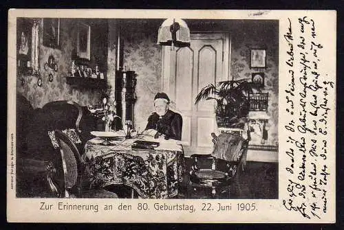 59481 AK Bonn Aachen 80. Geburtstag 1905