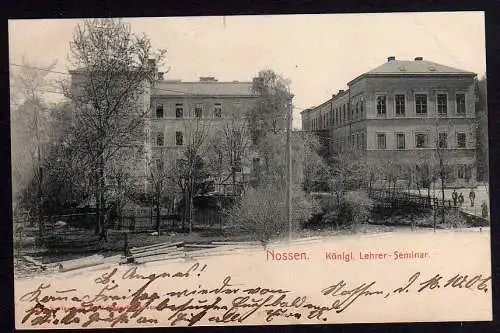 59494 AK Nossen Königl. Lehrer Seminar 1906