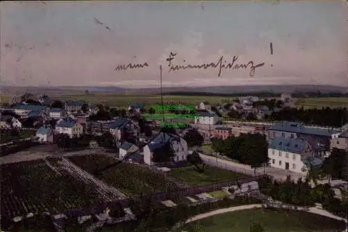 163213 AK Plauen Vogtland 1909 (Verlag) oder Umgebung Gärtnerei und Bahnhof