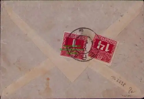 163298 DSW Deutsch Südwestafrika Brief Usakos 1913 n. Meran Tirol Wiesbaden