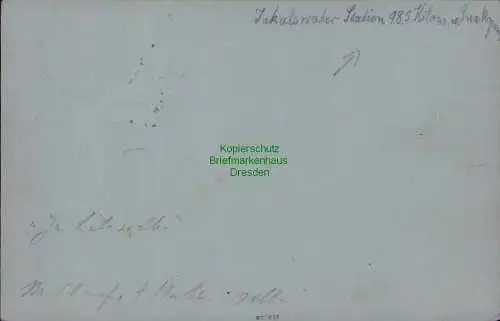 B22107 Ganzsache DSW Deutsch Südwestafrika Jakalswater + Mi. 6 1900 nach Leipzig