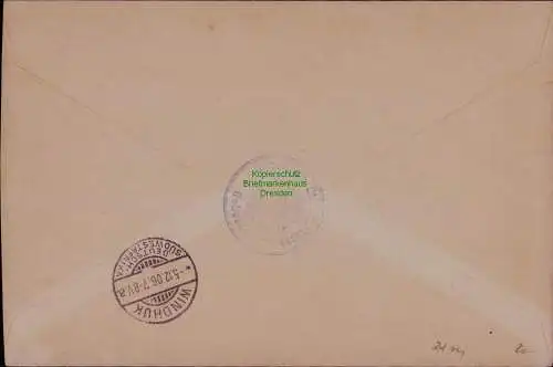 B22111 Brief DSW Deutsch Südwestafrika Rehoboth nach Windhuk 1906 RDS Reichsdie