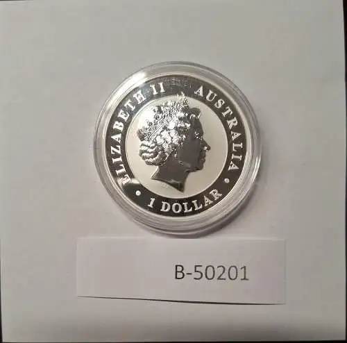 B50201 Münze  Koala 2014 Silber silver AG 1oz 9999 Australien in Kapsel