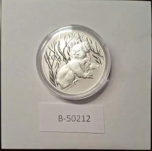 B50212 Münze  Koala Jubileum 2024 Silber silver AG 1oz 9999 Australien in Kapsel