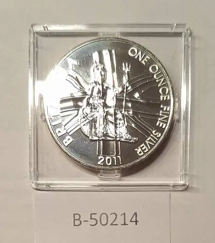B50214 Münze Fabulous 15 2011 Britannia Silber silver AG 1oz 958 Großbritannien