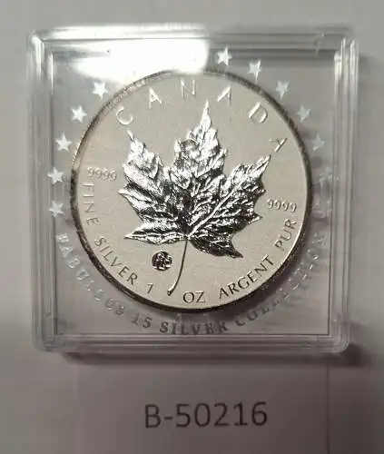 B50216 Münze Fabulous 15 2011 5 Dollar Ahornblatt Silber AG 1oz 9999 Kanada