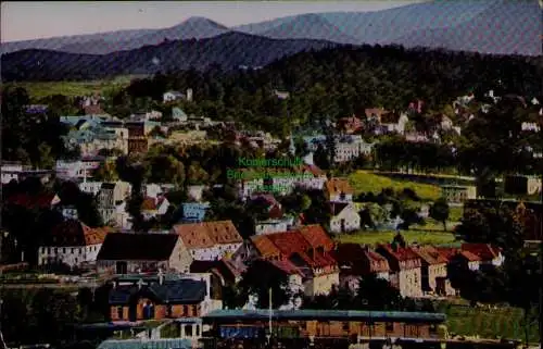 163467 AK Hirschberg i. Riesengebirge Bahnhof um 1920