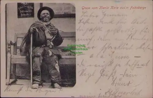 163333 AK Kienla Korle Volkabarge Jedlina-Zdroj Bad Charlottenbrunn 1904 Kynau